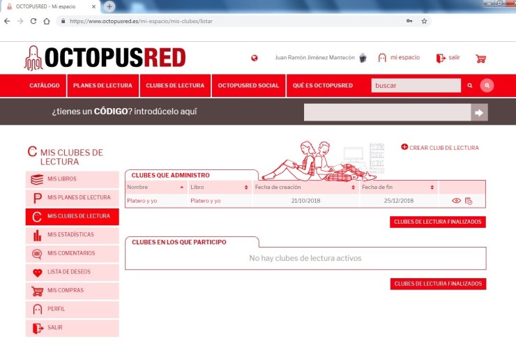 gestion clubes de lectura